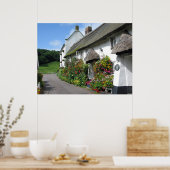 Poster Village de Branscombe (Cuisine)