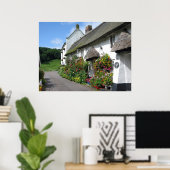 Poster Village de Branscombe (Bureau à domicile)