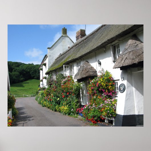 Poster Village de Branscombe (Devant)