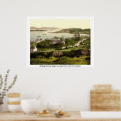 Poster Village de Killybegs, Donegal Vintage Irlande (Cuisine)