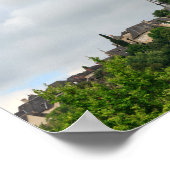 Poster Village de Turenne en France (Coin)