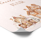 Poster Village d'hiver Réchauffez-vous au Hot Chocolate B (Coin)