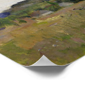 Poster Village en bois Nature Mur Art Imprimer (Coin)