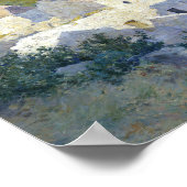 Poster Village en été Peinture paysagère (Coin)