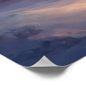 Poster Village Enchantant couvert de neige (Coin)