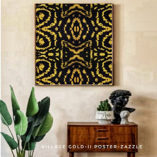 Poster Village Gold-II