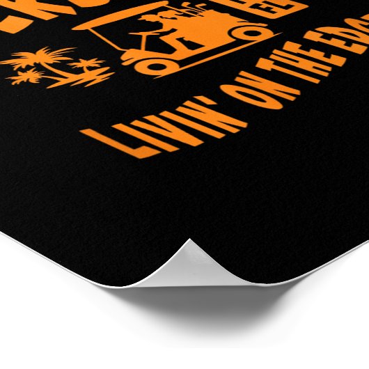 Poster Village Of Waters Edge Tv Fl Golf Cart Design (Coin)