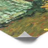 Poster Village Street à Auvers par Vincent van Gogh (Coin)