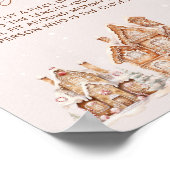 Poster Village Vacances d'hiver Quelle taille est le vent (Coin)