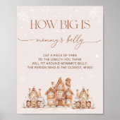 Poster Village Vacances d'hiver Quelle taille est le vent (Devant)