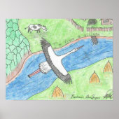 Poster Village Vibes (Devant)