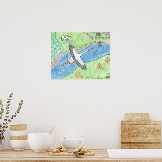 Poster Village Vibes (Cuisine)