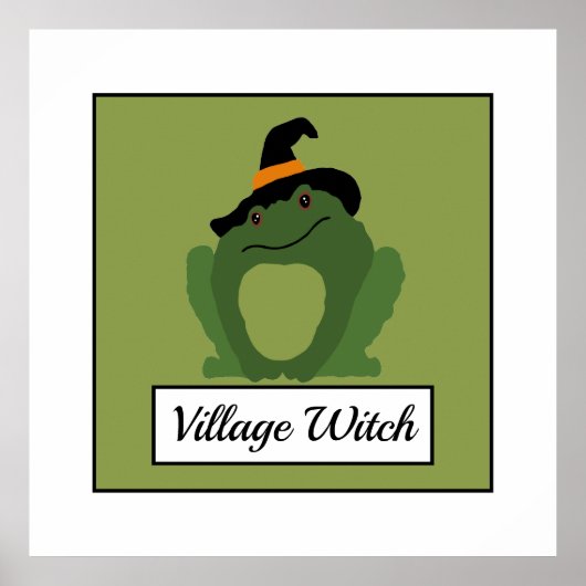 Poster Village Witch, Toad (Devant)