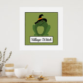 Poster Village Witch, Toad (Cuisine)