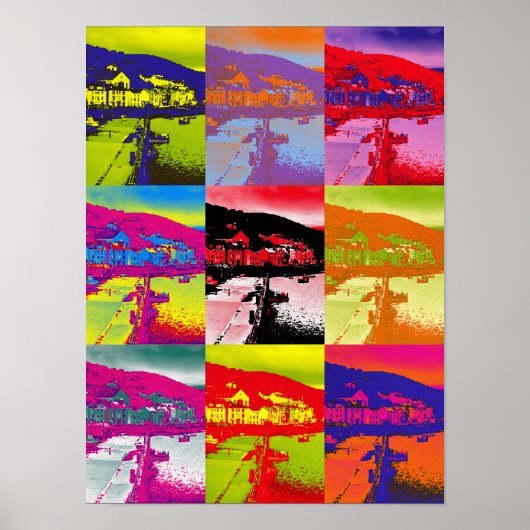 POSTER VILLAGES DE WALES (Devant)
