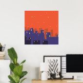 Poster Ville (Bureau à domicile)