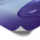 Poster Ville à l'intérieur d'une bulle de verre | AI Art  (Coin)