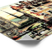 Poster Ville antique (Coin)