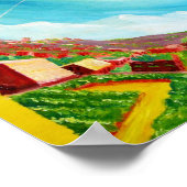 Poster Ville arborée (Coin)