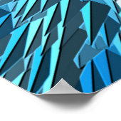 Poster Ville bleue..... (Coin)