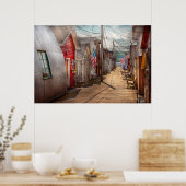 Poster Ville - Canandaigua, NY - Ville de Shanty (Cuisine)