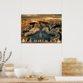 Poster Ville Carré du Vatican Saint-Pierre (Cuisine)