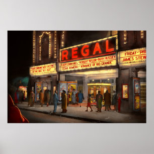 Poster Ville - Chicago IL - Vie nocturne au Regal Theater