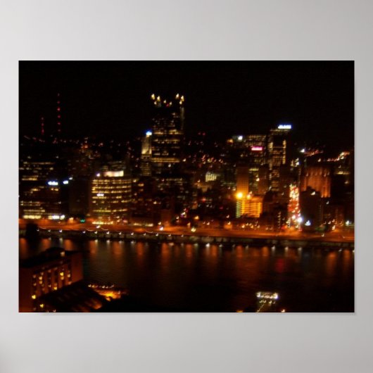 Poster Ville de Black and Gold (Devant)