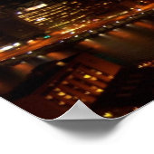 Poster Ville de Black and Gold (Coin)