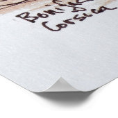 Poster Ville de Bonifacio, Corse, France (Coin)