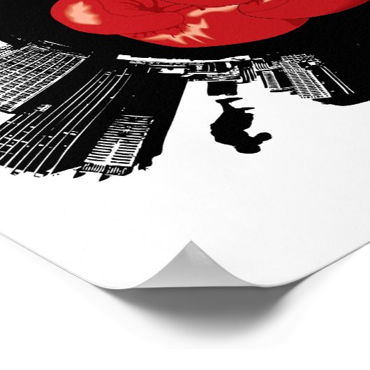 Poster Ville de boxe (Coin)