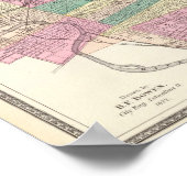 Poster Ville de Columbus, comté de Franklin, Ohio (Coin)