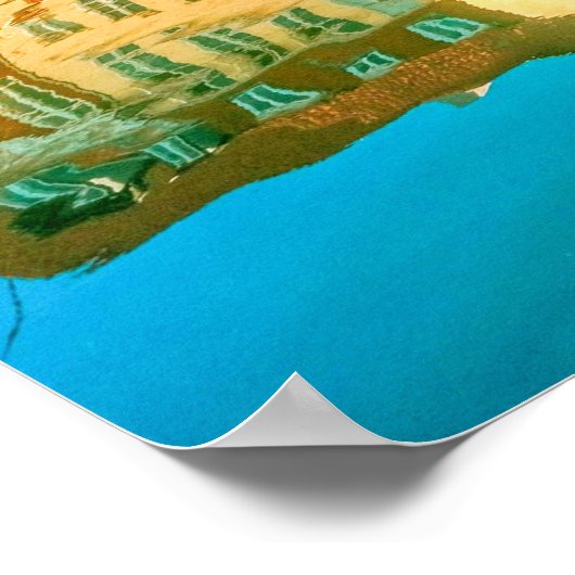 Poster Ville De Copenhague, Danemark (Coin)