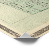 Poster Ville de Fowler, Benton Co (Coin)