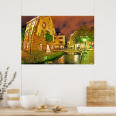 Poster Ville de Fribourg (Cuisine)