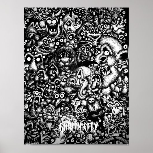 Poster Ville de Goblin (Devant)