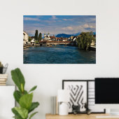 Poster Ville de Lucerne (Bureau à domicile)