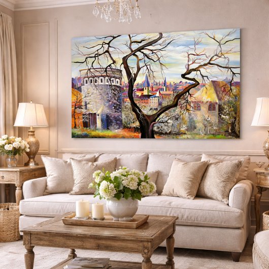 Poster Ville de Luxembourg - Plateau psychédélique du Rha