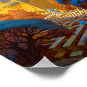 Poster Ville de Maze Surreal (Coin)