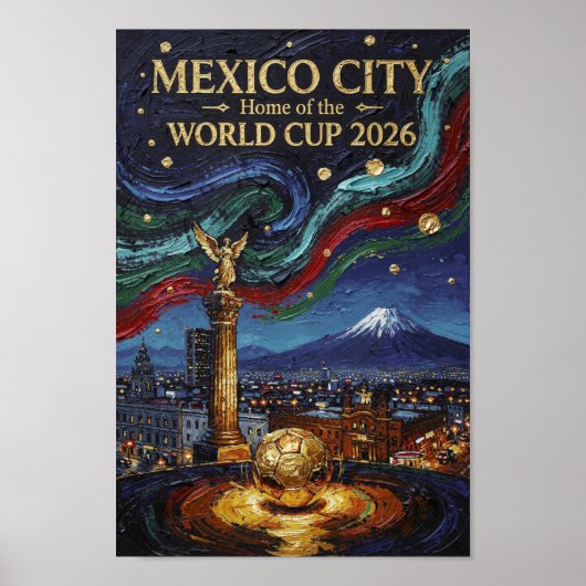 Poster ville de Mexico (Devant)