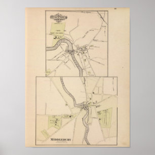 Poster Ville de Middlebury