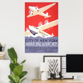 Poster Ville de New York (Bureau à domicile)