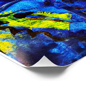 Poster Ville de nuit (Coin)