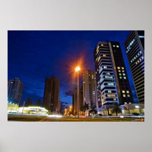 Poster Ville de nuit Londrina (Devant)