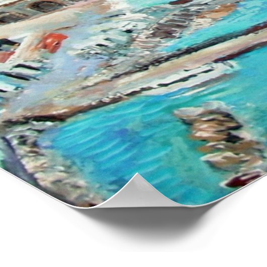 Poster Ville de pêche d'Atrani - (Coin)