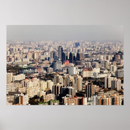 Poster Ville de Pékin élevée (Devant)