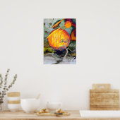 Poster Ville de Phsychedelic (Cuisine)