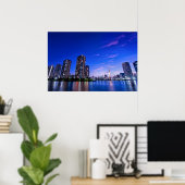 Poster Ville de River, Tokyo (Bureau à domicile)