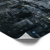 Poster Ville de Robots (Coin)
