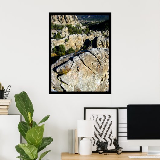 Poster Ville de Rocks (Bureau à domicile)